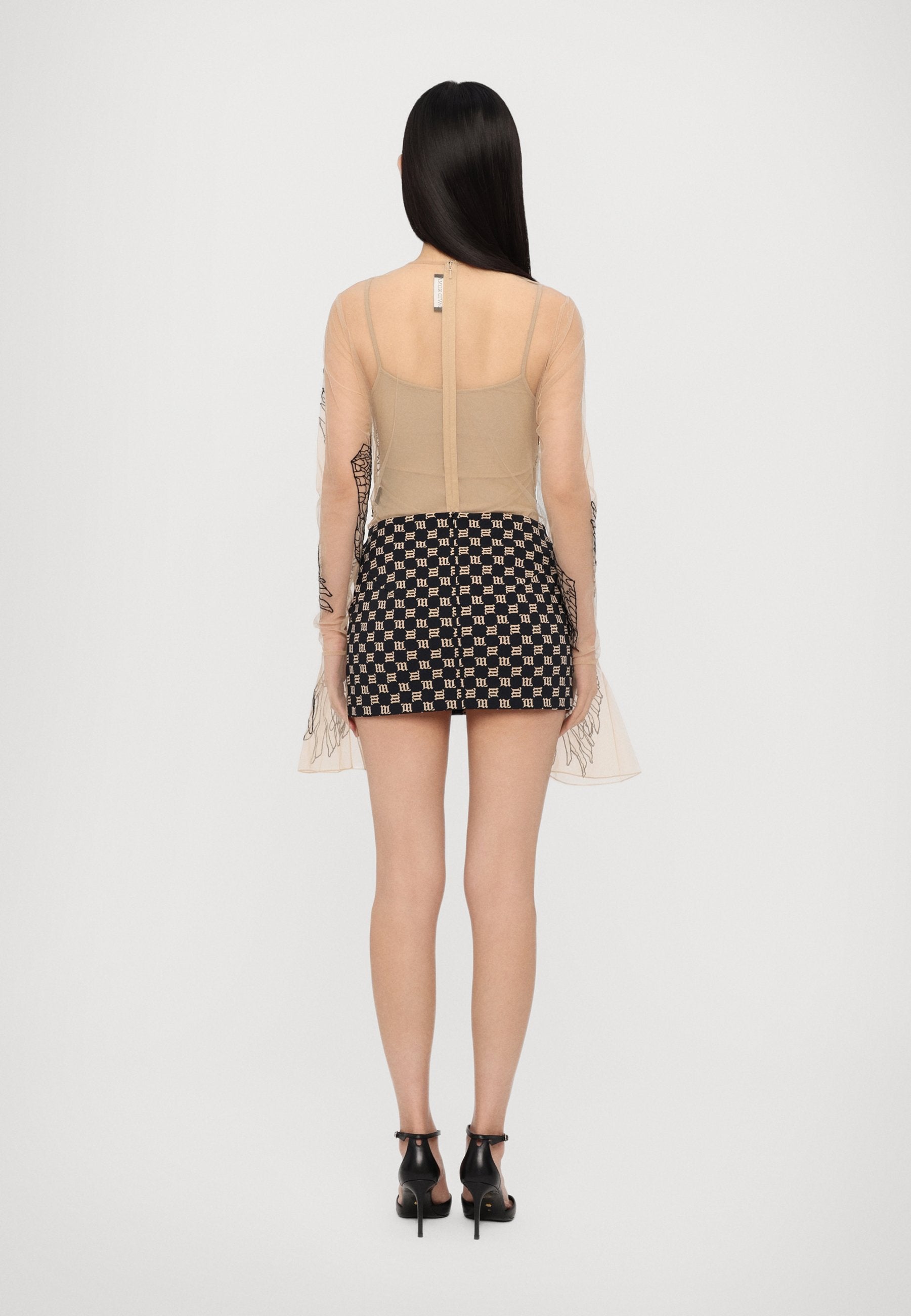 David Koma WING MACRAME BODYSUIT