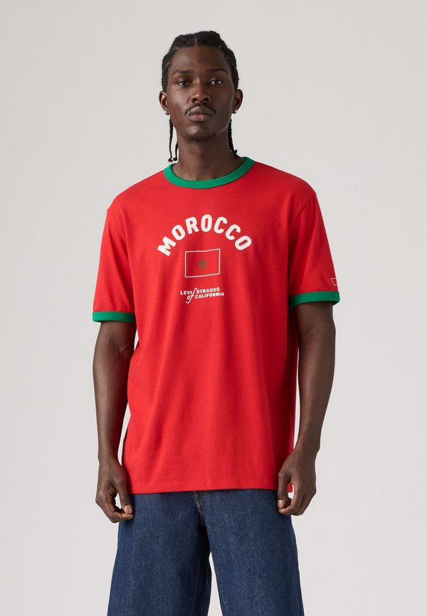 Levi's® FOOTBALL RINGER - Print T-shirt - multi-colored