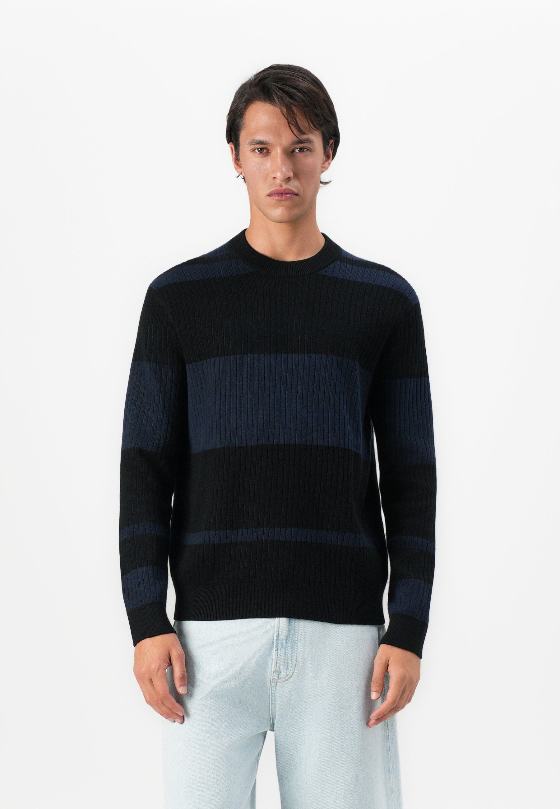 Selected SLHMALTE CREW NECK