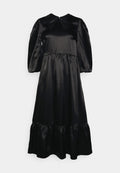 Glamorous MIDAXI STATEMENT COLLAR DRESS WITH PUFF SLEEVES