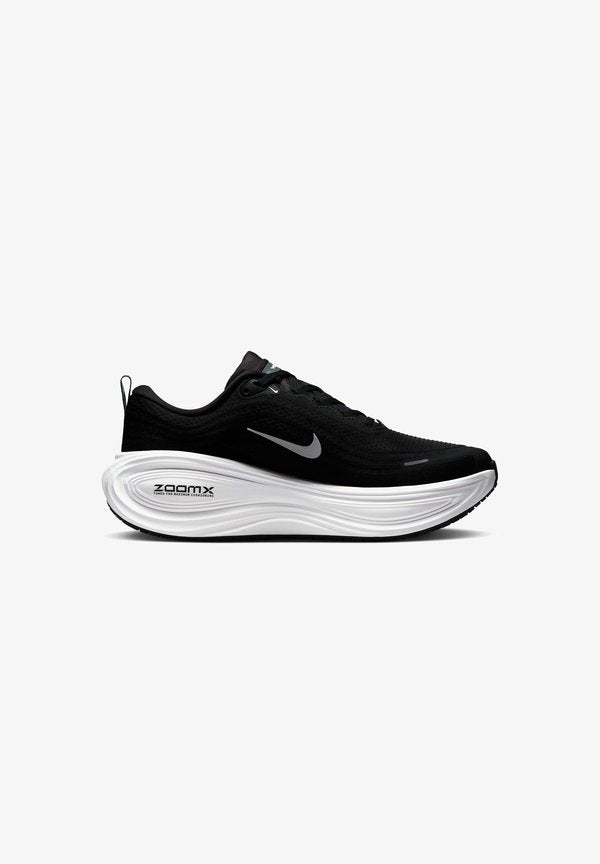 Nike Performance EXTRA WIDE VOMERO PLUS - Road running shoes - black cool grey metallic dark grey white