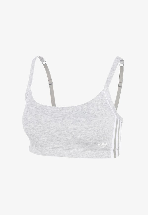 adidas Originals SCOOPED - Bustier - heather grey