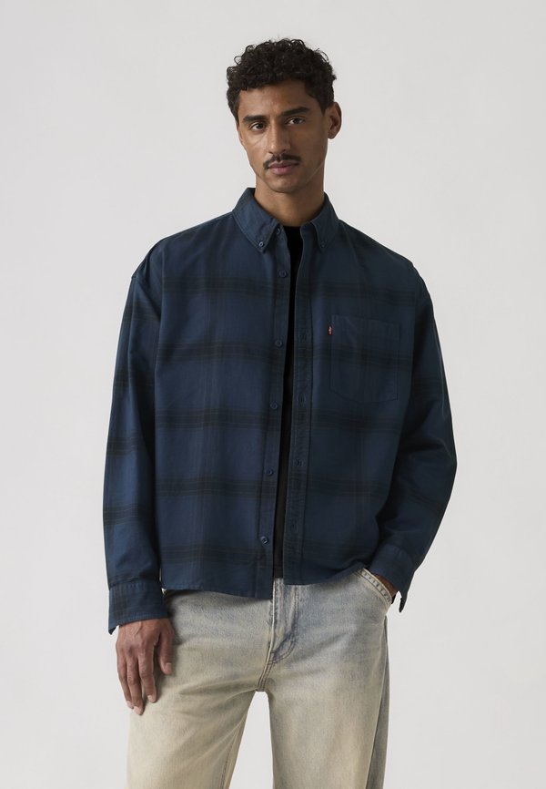 Levi's® ZANDT BOXY - Shirt - zodiac blue