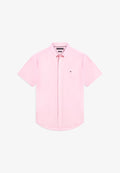 Tommy Hilfiger TH FLEX REGULAR FIT POPLIN SHORT SLEEVE SHIRT - Shirt - classic pink