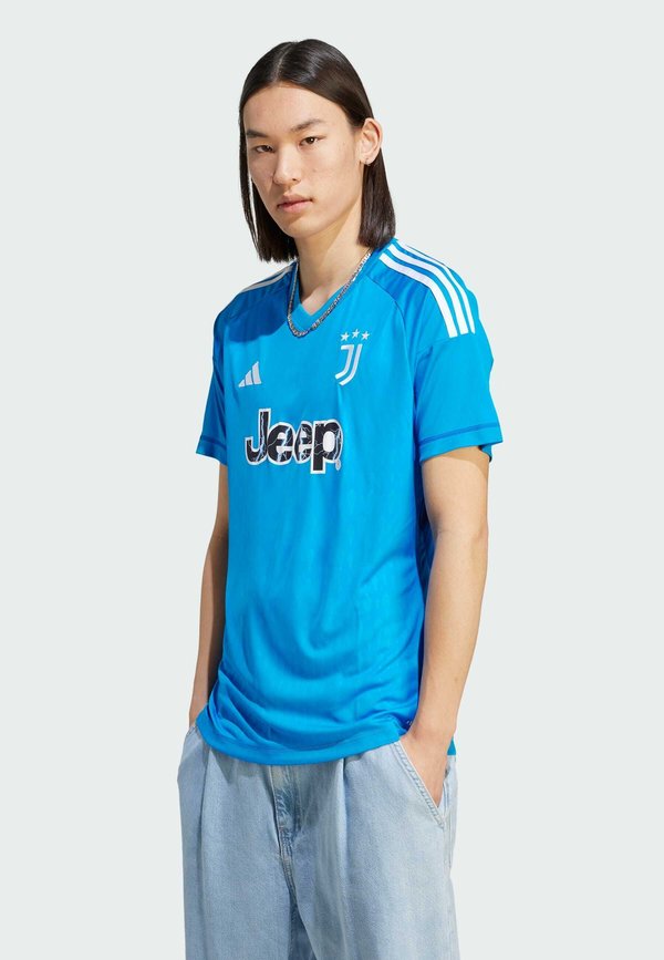 adidas Performance JUVENTUS CONDIVO 22 GOALKEEPER - Print T-shirt - blue rush