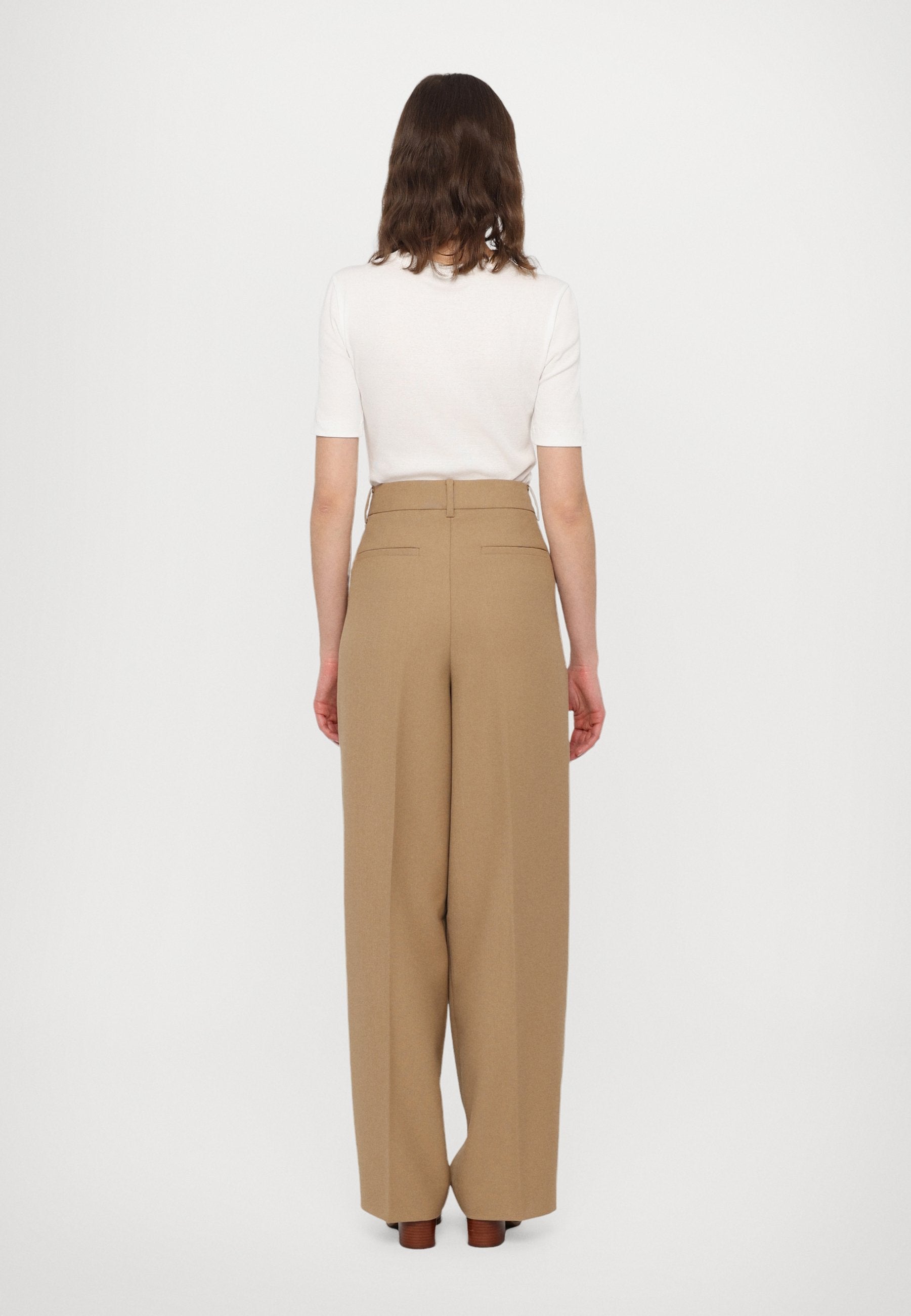 MICHAEL Michael Kors PLEATED WIDE LEG PANT