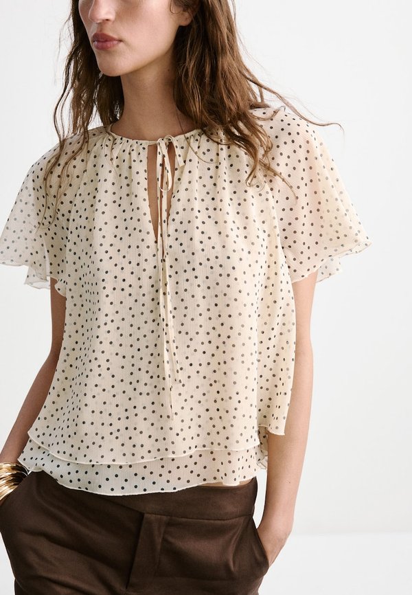 Mango ADULT - Blouse - off-white