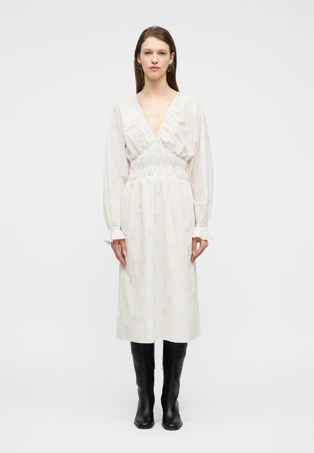 DESIGNERS REMIX FLORA SLEEVE DRESS