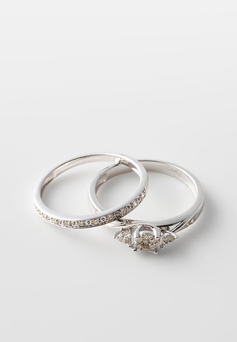 Diamant Exquis SET 0.21 CT DIAMOND