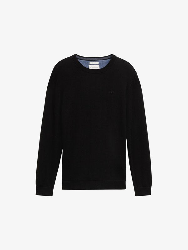 TOM TAILOR Jumper - schwarz