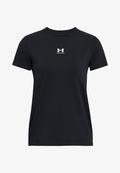 Under Armour RIVAL CORE - Sports T-shirt - black white