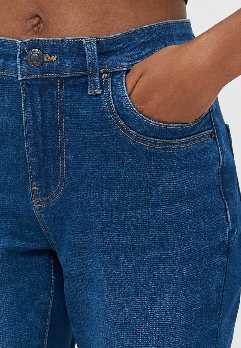 Skinny fit ONLANE Mid waist Media 5