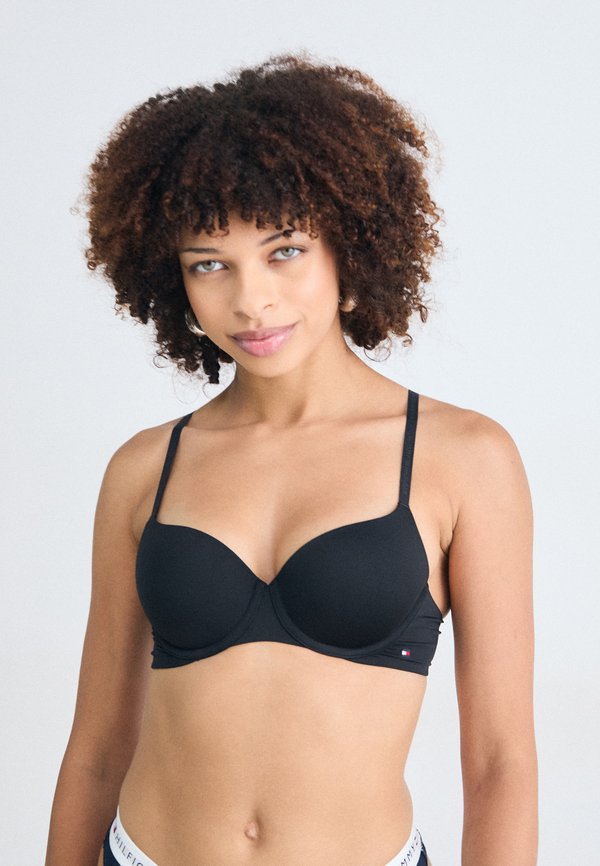 Tommy Hilfiger DEMI BRA - T-shirt bra - black
