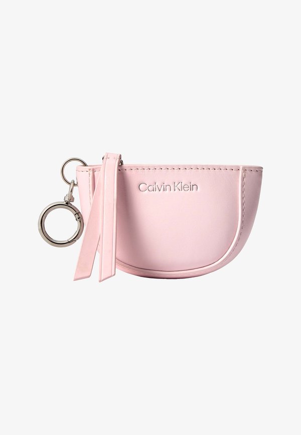 Calvin Klein EMBOSSED MINI POUCH CHARM - Key holder - cradle pink