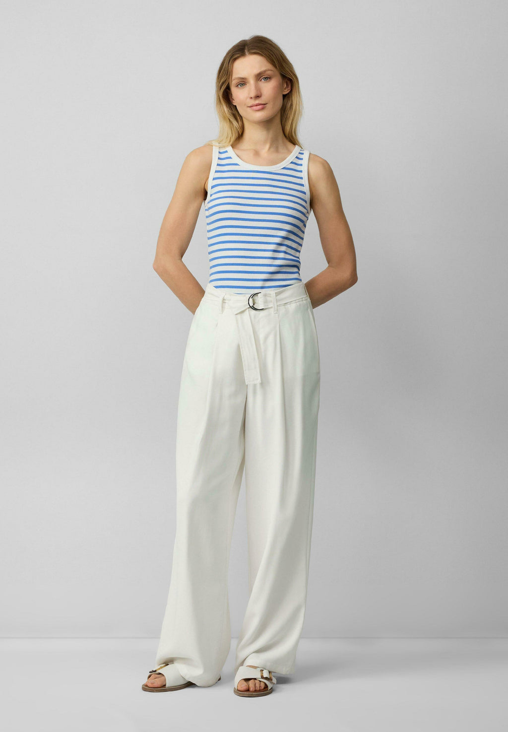 WIDE-LEG MIT GÜRTEL Media 5