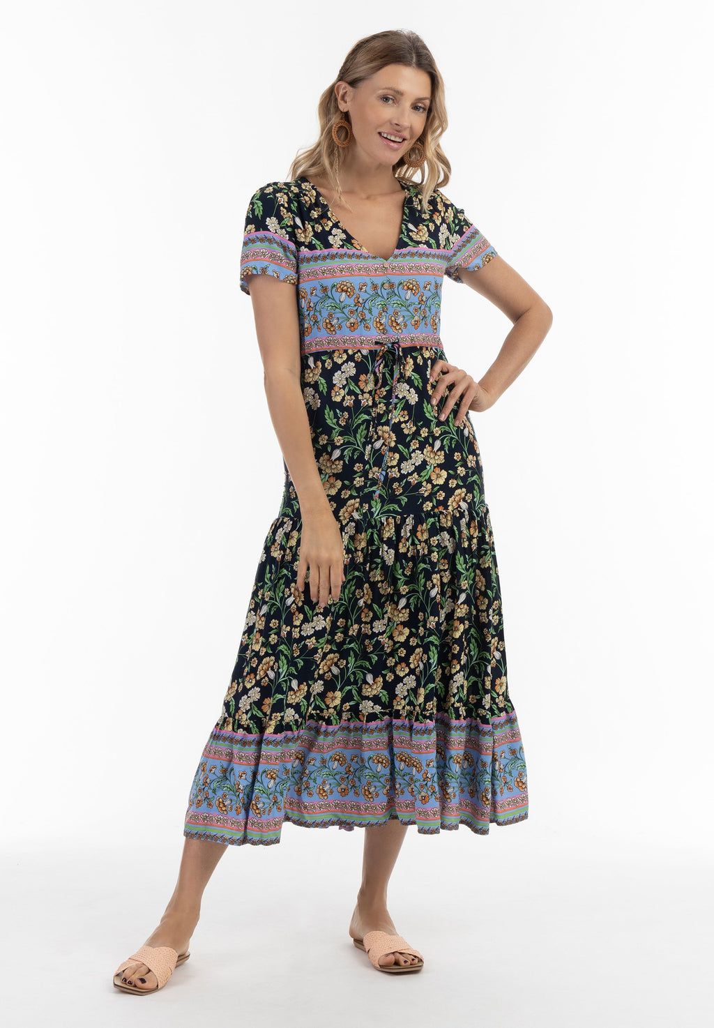 usha SOMMER MIT BLUMENPRINT CARNEA