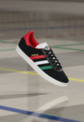 adidas Originals GAZELLE BOB MARLEY - Trainers - core black/footwear white/better scarlet