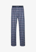 s.Oliver WEB - Trousers - blau kariert