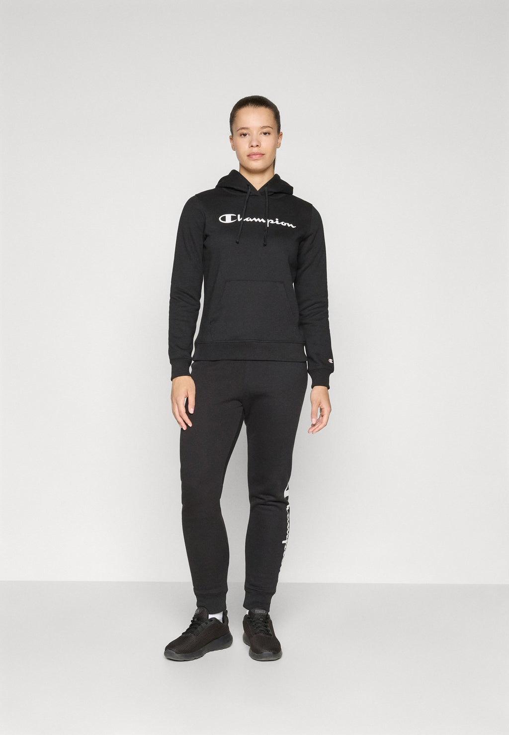 Champion BASICS HOODIE LARGE LOGO