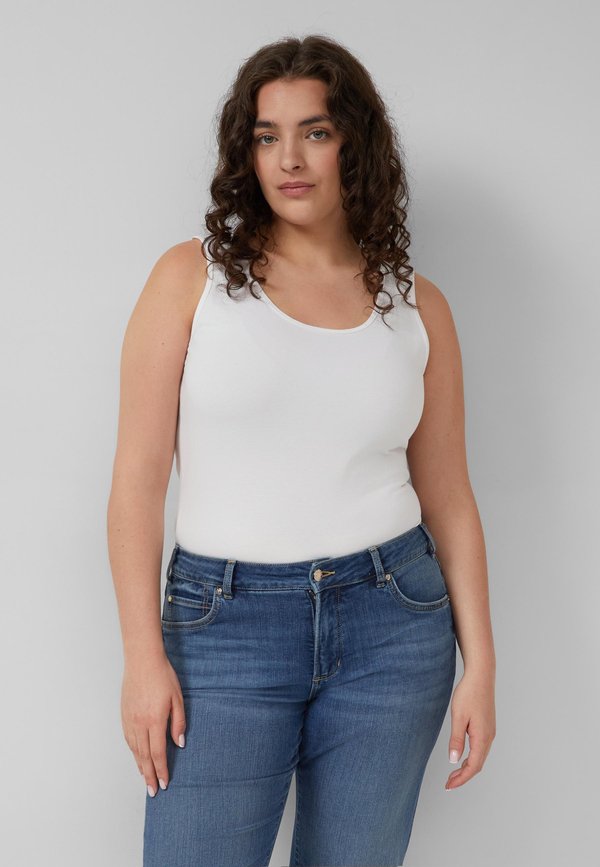 s.Oliver T-SHIRT - Top - weiß
