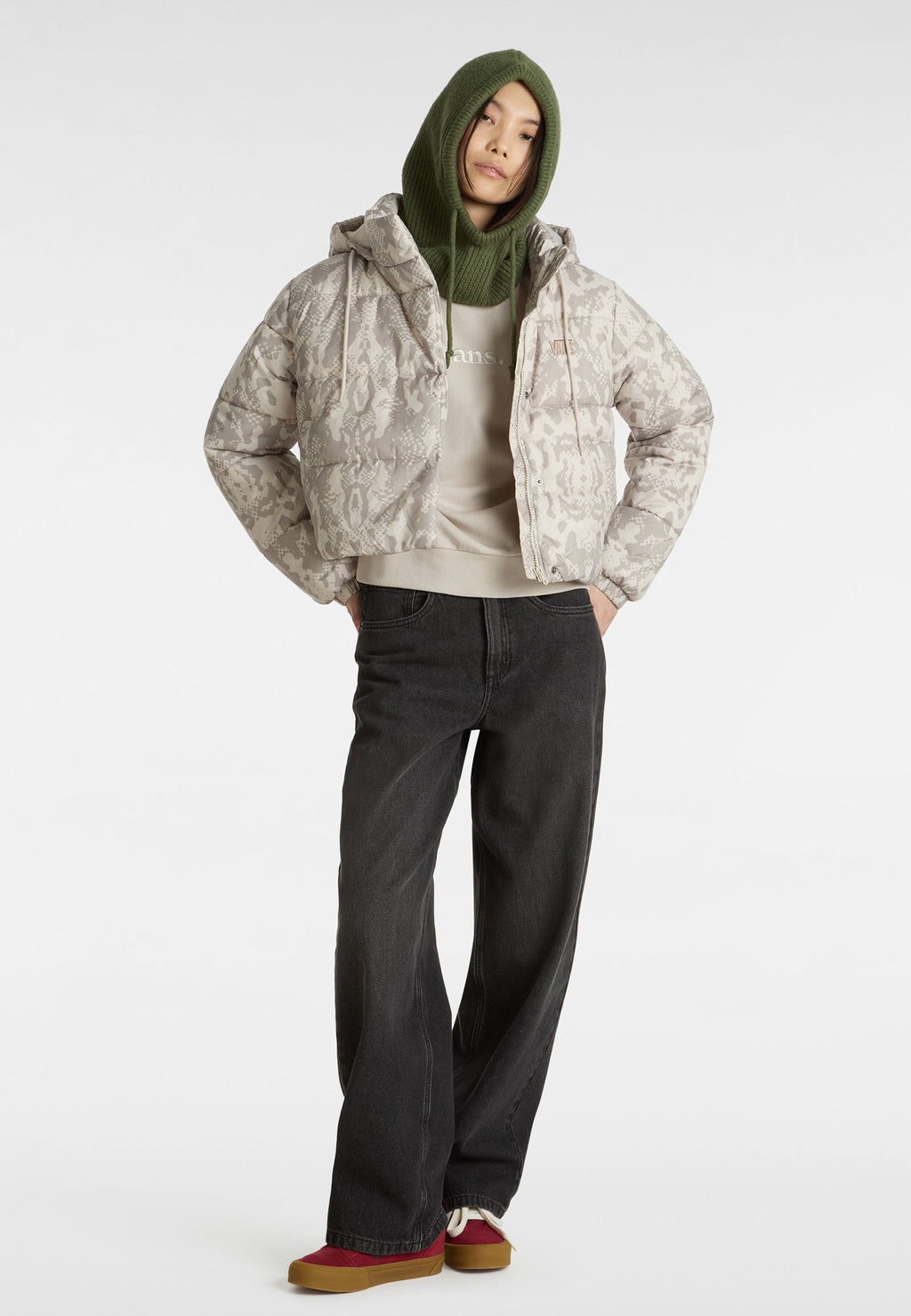 Vans HILLGATE CROPPED PUFFER