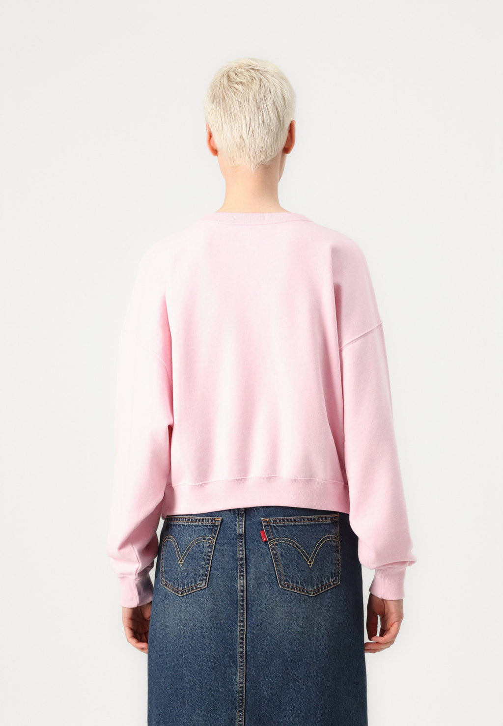 Hollister Co. NOSTALGIA PRINT TREND CREW