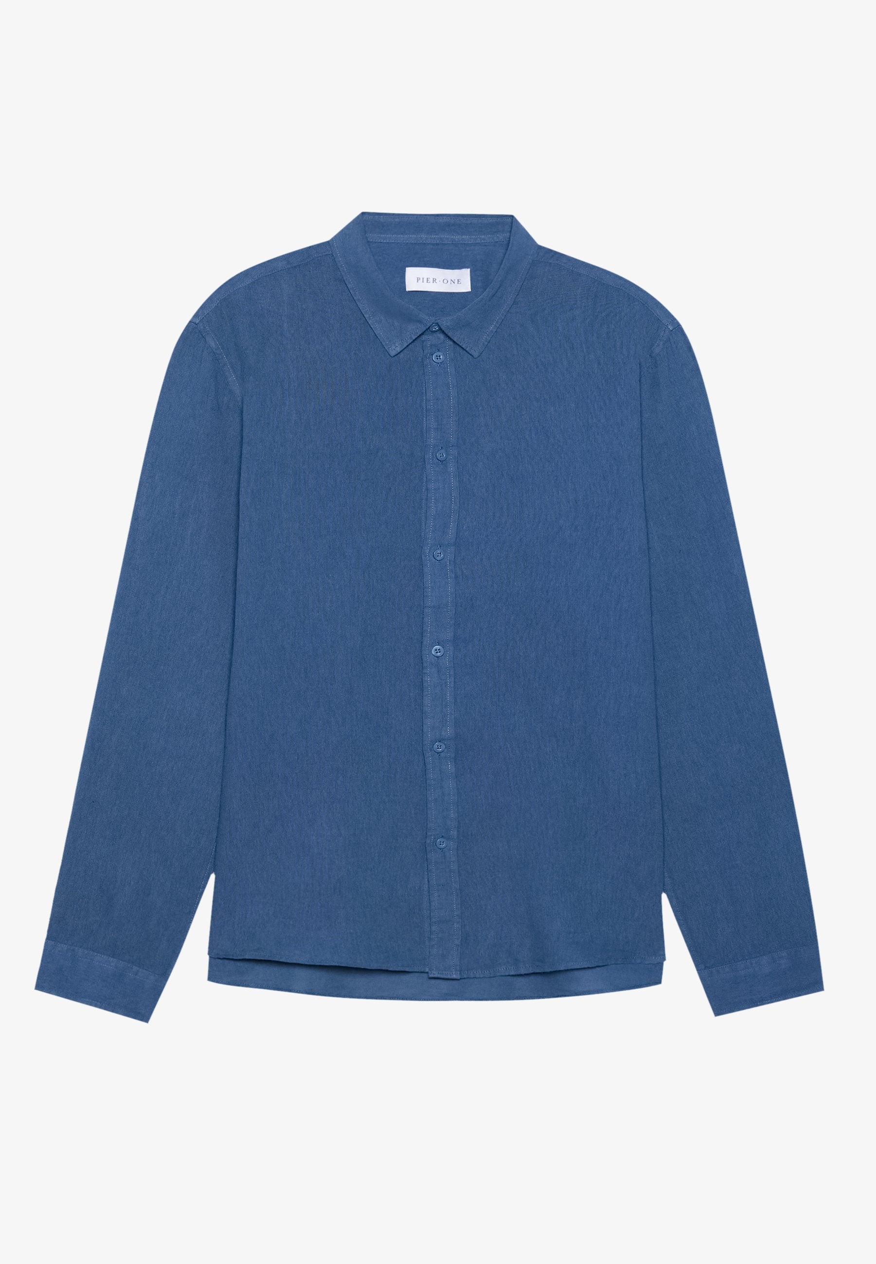 Pier One LINEN BLEND SHIRT 2 PACK