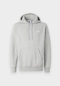 Nike Sportswear M NK CLUB BB PO HOODIE - Hoodie - dark grey heather light smoke grey white