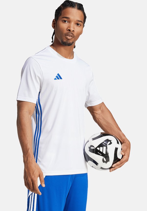 adidas Performance TEAMSPORT TRIKOTS TABELA  - Print T-shirt - weissblau