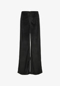 s.Oliver WIDE AUS MIT ELASTISCHEM BUND - Trousers - schwarz