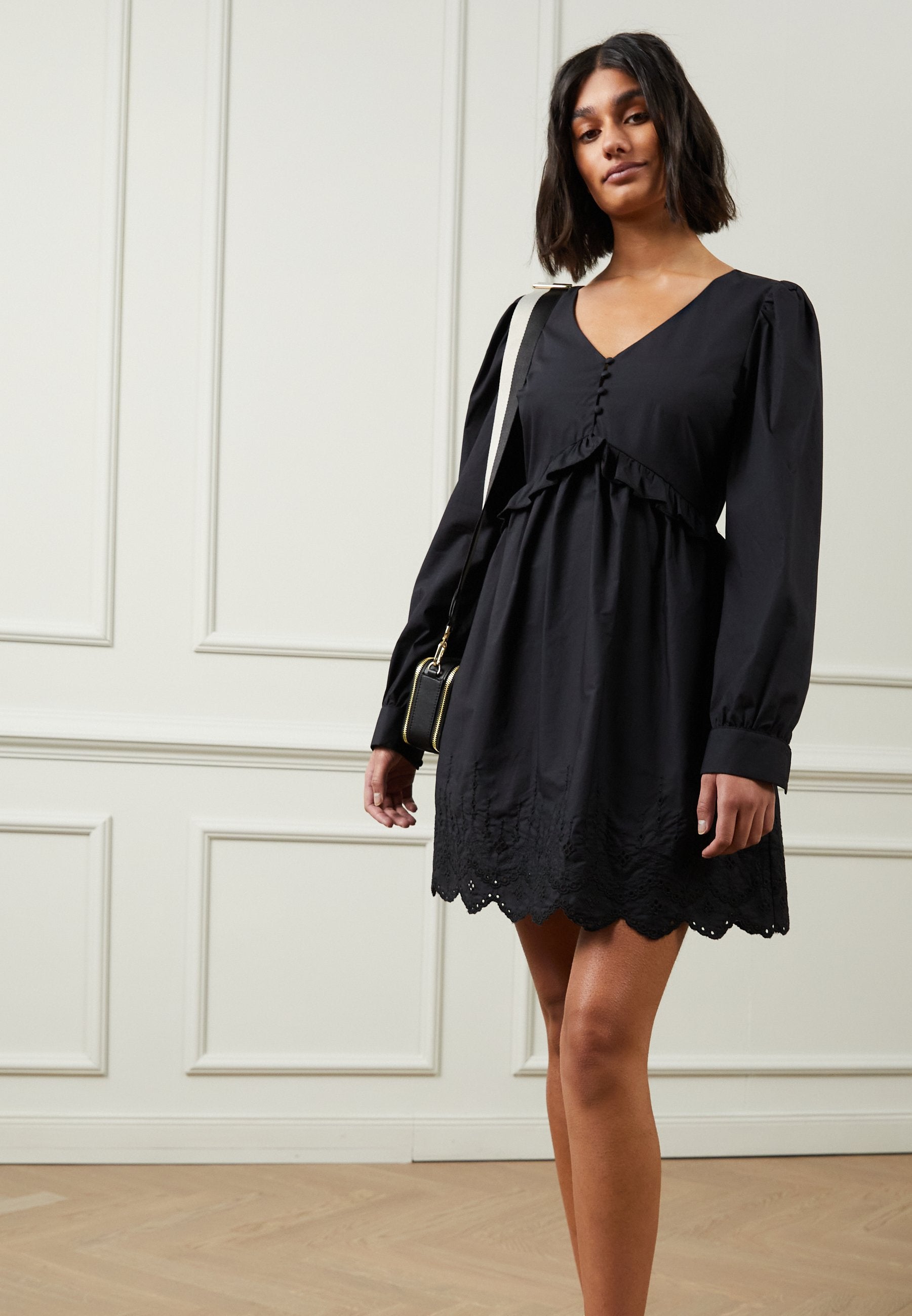 NA-KD PUFF SLEEVE DRESS