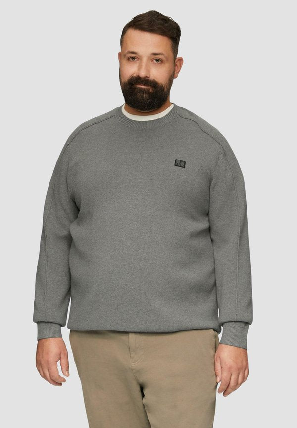s.Oliver MIT RAGLANÄRMELN - Jumper - graphit
