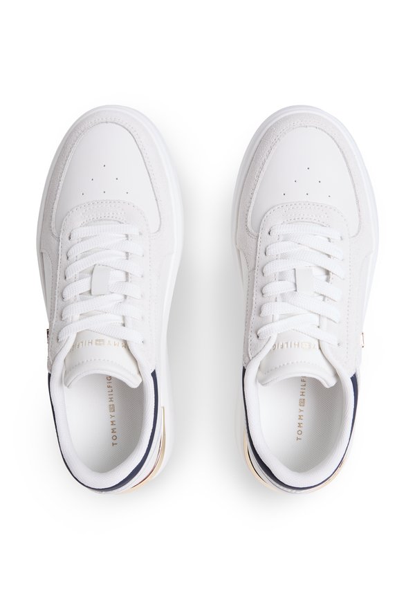 Tommy Hilfiger SATIN CUFF PLATFORM TRAINERS