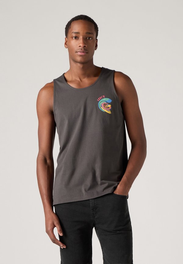 Levi's® RELAXED GRAPHIC TANK - Top - surf pirate black