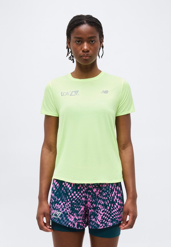 New Balance LONDON EDITION ATHLETICS - Sports T-shirt - afterglow