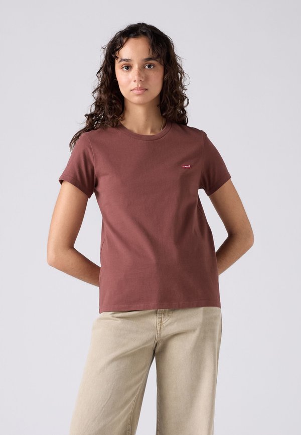 Levi's® PERFECT TEE - Basic T-shirt - red mahogany