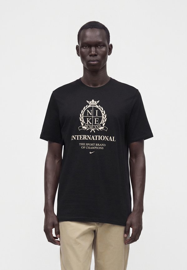 Nike Sportswear TEE CLUB - Print T-shirt - black