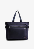 Tommy Hilfiger ENAMEL FLAG TRAVEL WEEKENDER BAG - Weekend bag - space blue