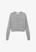 Mango Cardigan - mottled grey
