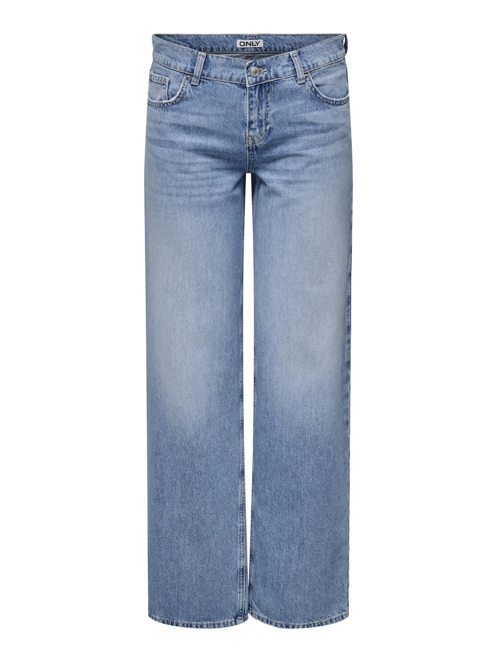 Wide-fit ONLBRENDA Low waist Straight Fit Media 1