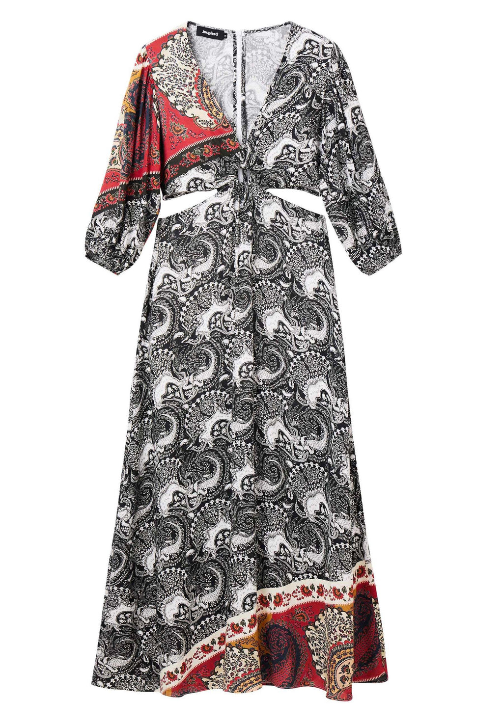 Desigual LONG PAISLEY CUT OUT