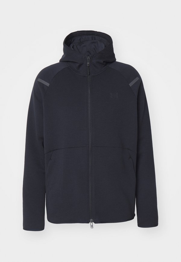 Under Armour UNSTOPPABLE FLEECE - Zip-up sweatshirt - black
