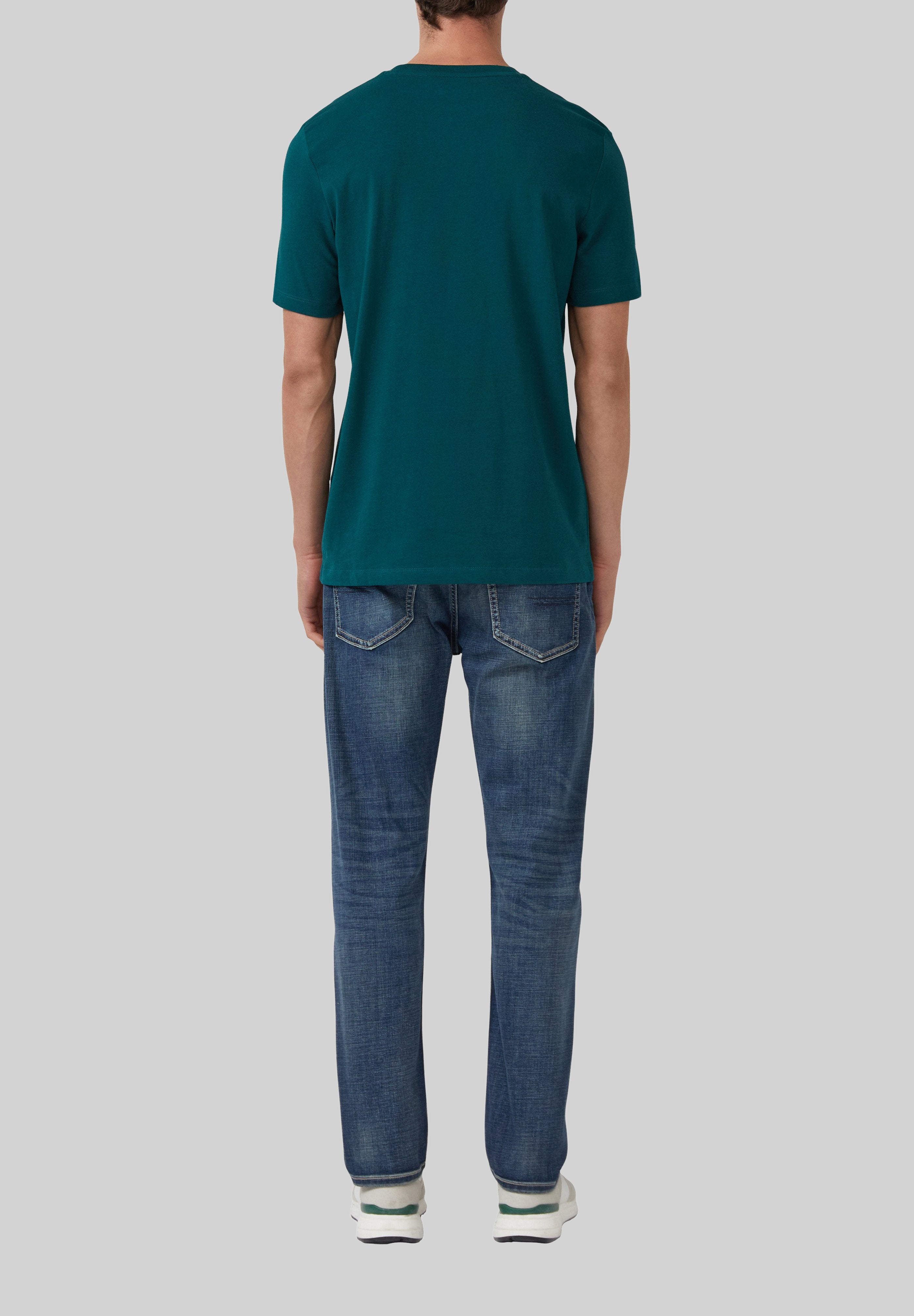 s.Oliver HEAVY MIT CREW NECK UND LOGO-PRINT