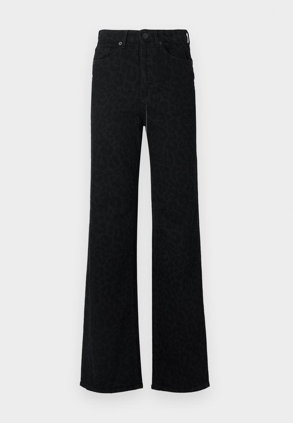 Vero Moda Wide-fit VMTESSA High rise Wide Leg Fit - Wide Leg - black denim