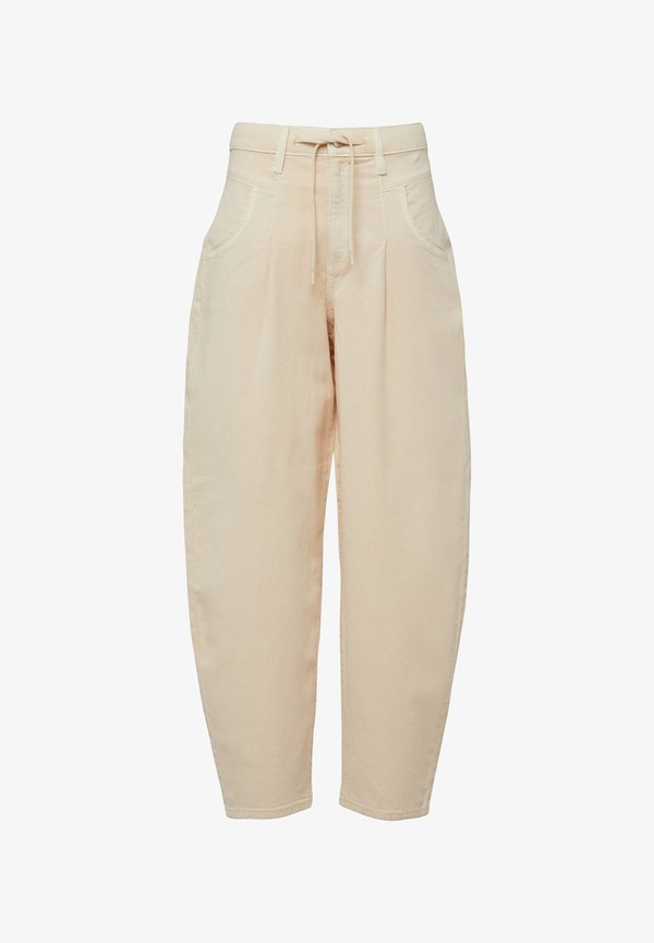 s.Oliver HOSE - Baggy Jeans - beige