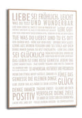 Orange Wallz POSITIV LEBEN