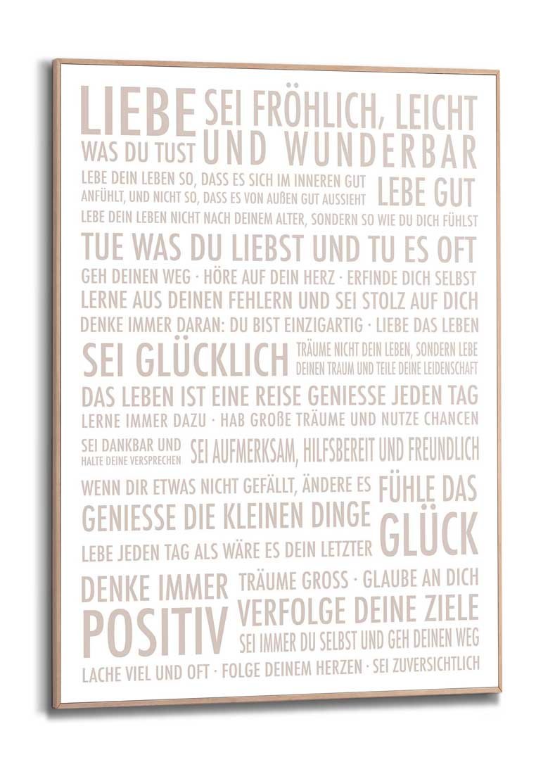 Orange Wallz POSITIV LEBEN