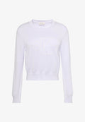 Calvin Klein Jeans LOGO OUTLINE TOP - Jumper - lacey lilac