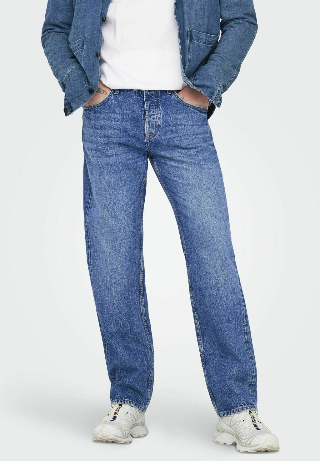 Regular fit ONSEDGE Mid rise Straight Media 3