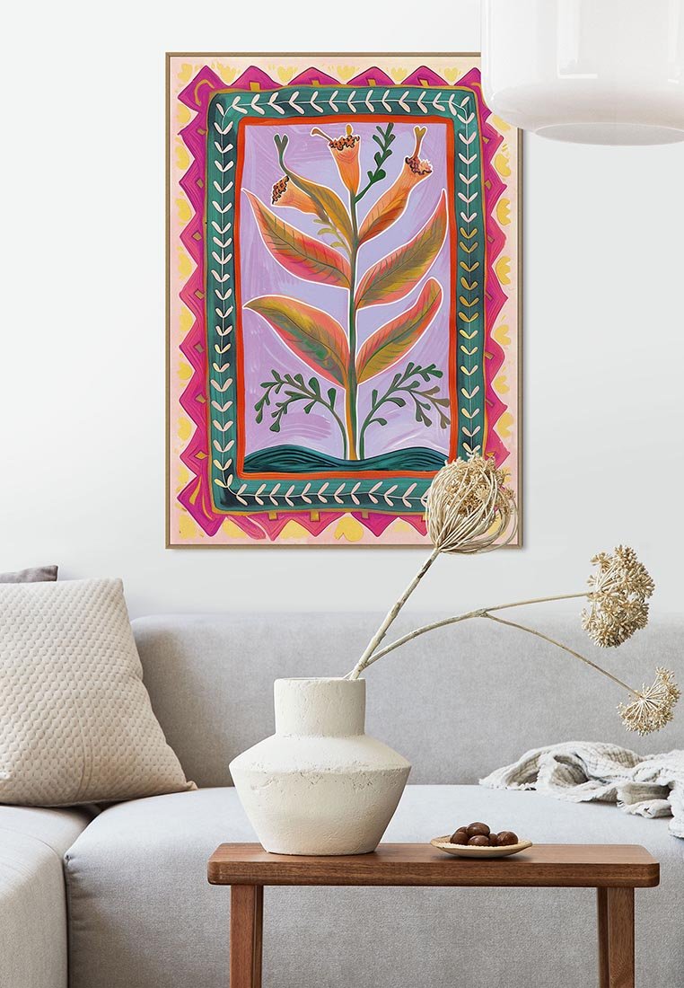 Orange Wallz DESIGNERS LEAFS II